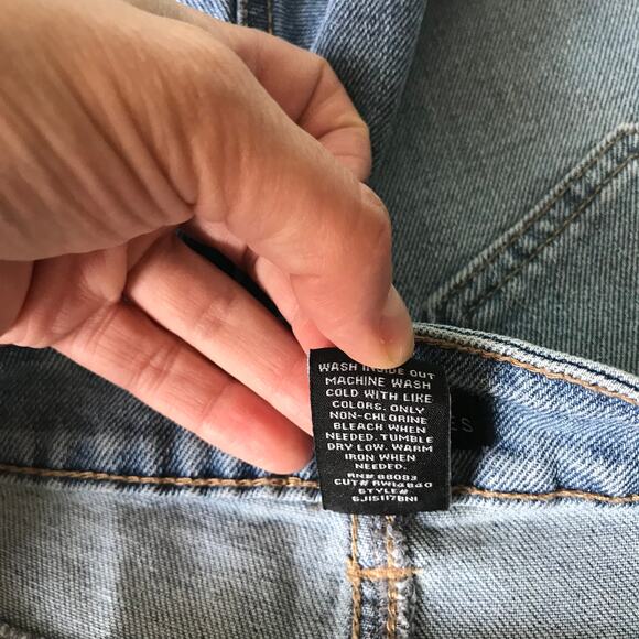 Sincerely Jules Shorts Size 9 29 Jeans Cut Off Super High Rise Vintage Babe Boho - Picture 10 of 10